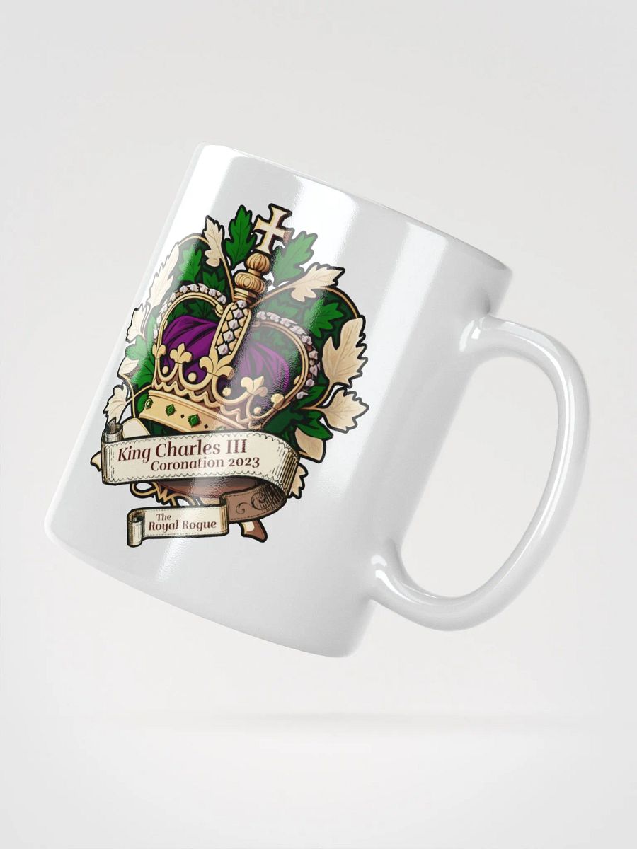 King Charles III Coronation White Mug product image (3)