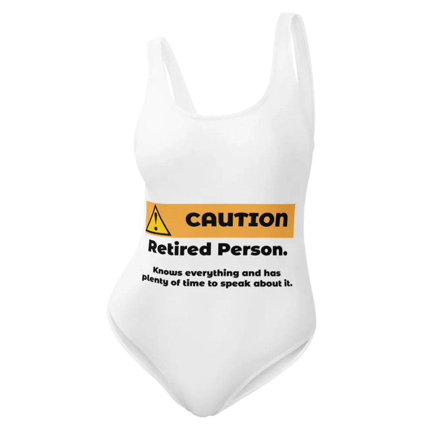 Caution Retired Person product image (11)