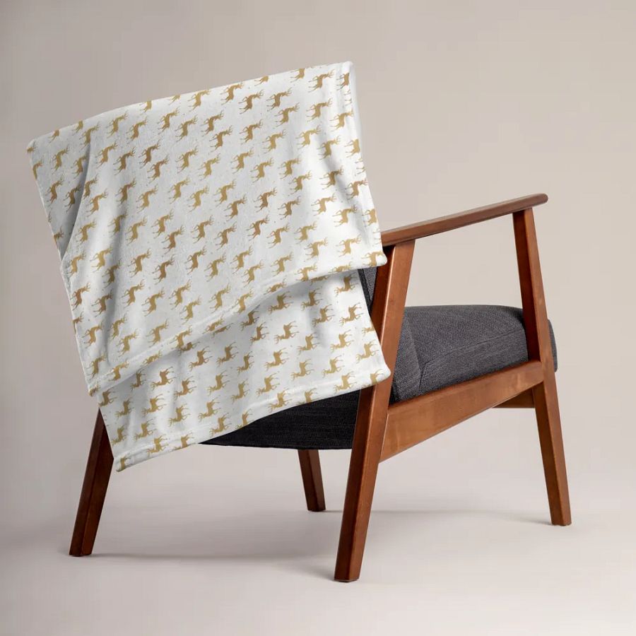 Golden Deer Blanket product image (3)