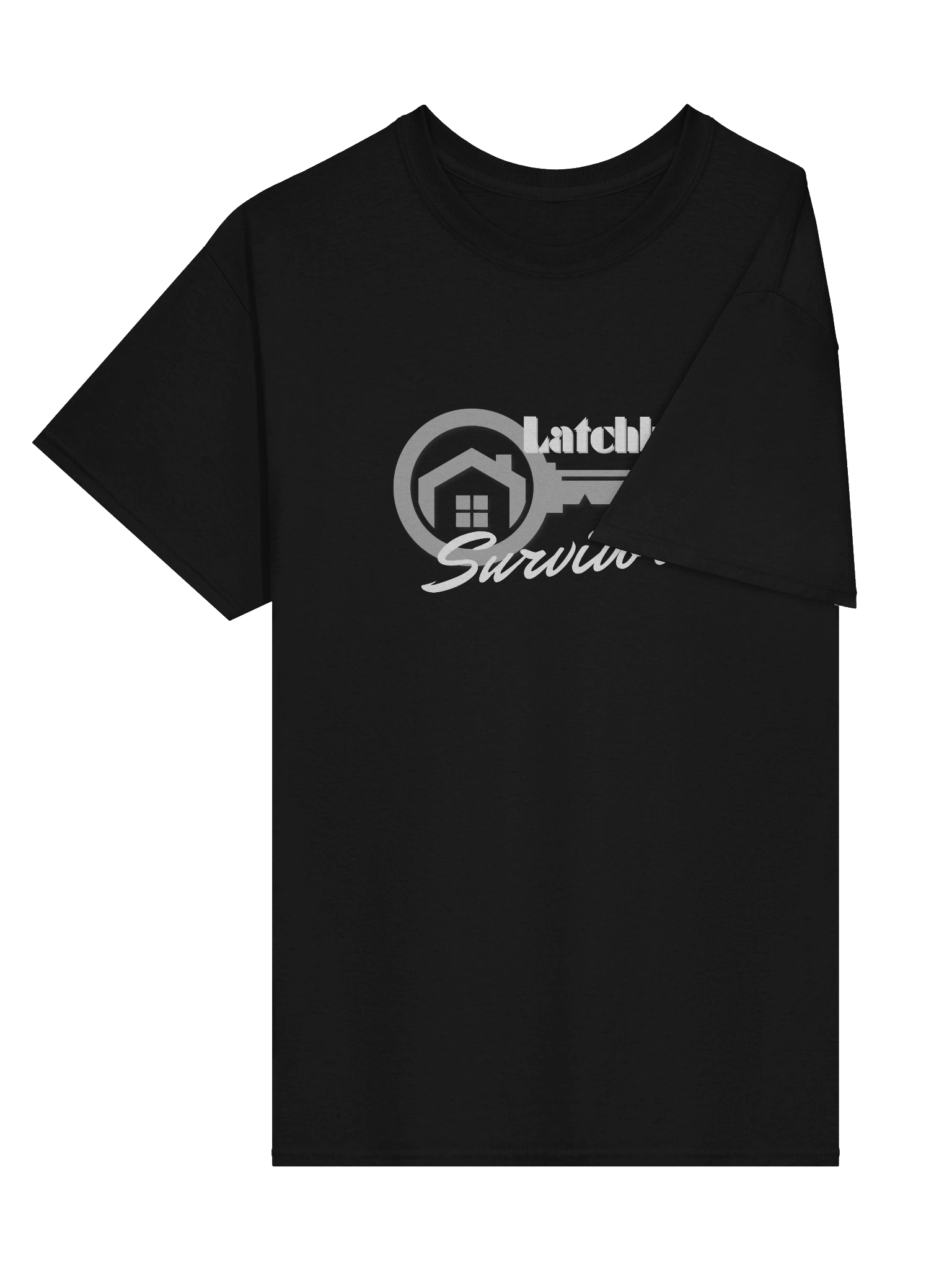 Latchkey Survivor (white) - UNISEX T-SHIRT product image (3)