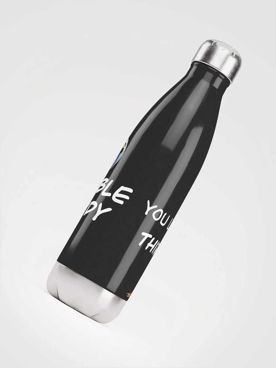 Marble Daddy Water Bottle (Black) product image (4)
