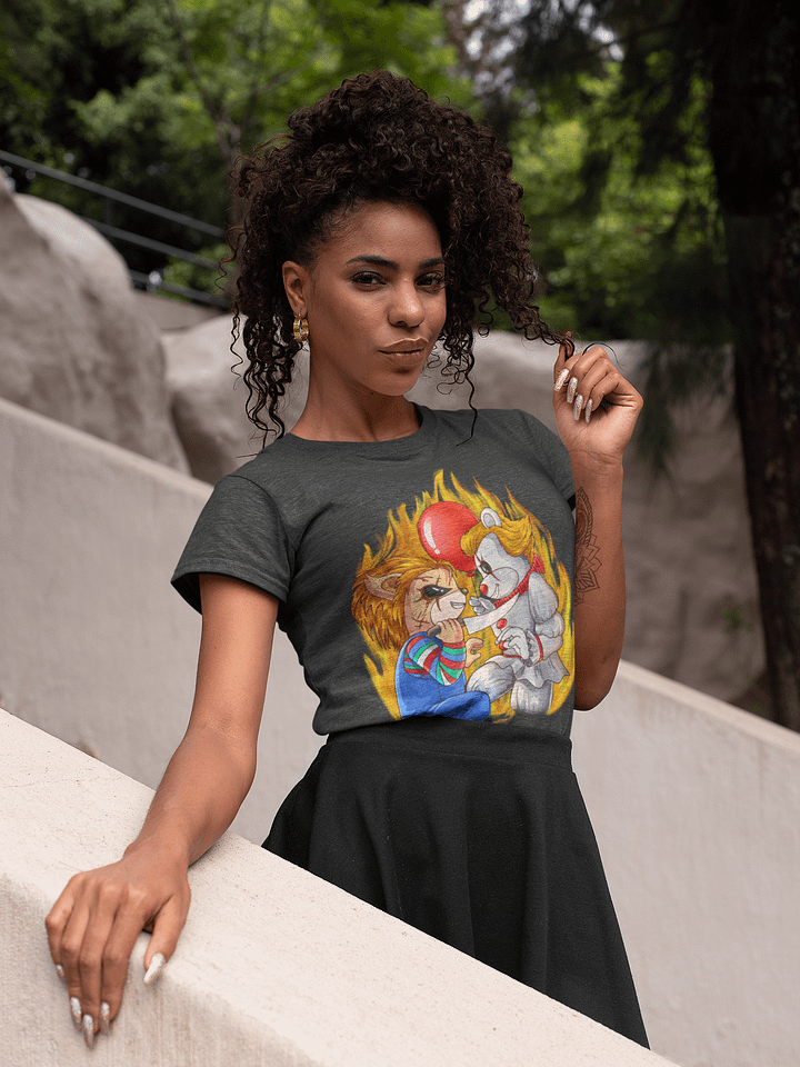 Horror Cartoon Duo Premium Tee product image (11)