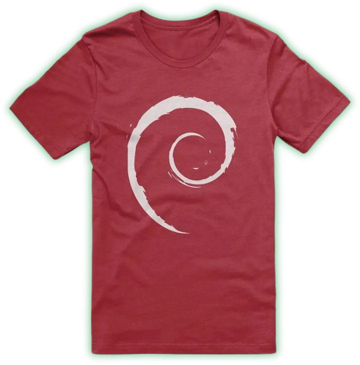 Debian t shirt clearance