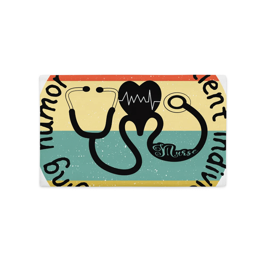 Bringing humor to each patient individually Pillow Case product image (8)