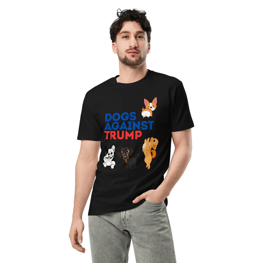 Pris-Dogs Against Trump-AS Colour Unisex Premium T-Shirt product image (3)