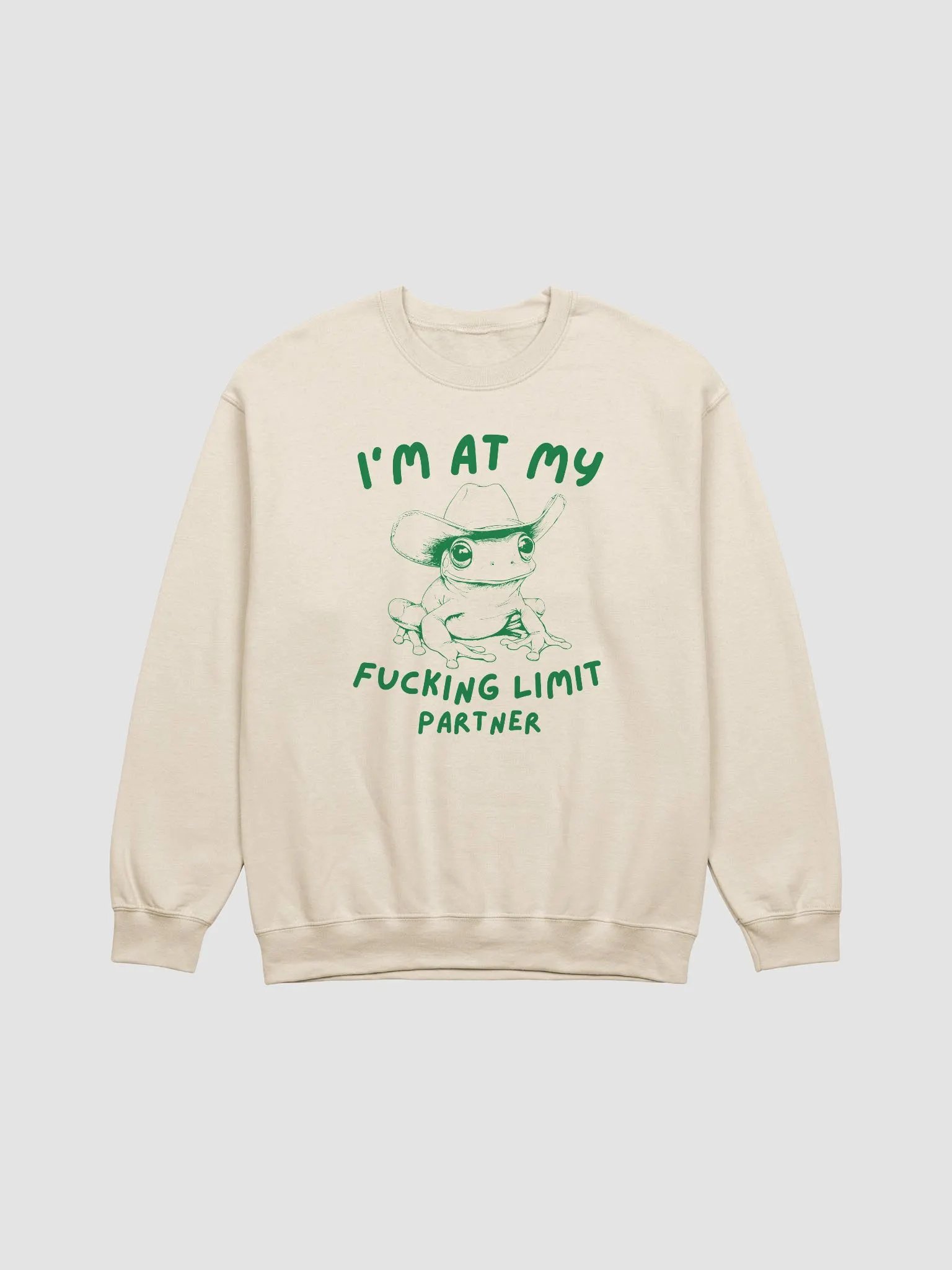 At my limit Crewneck product image (3)