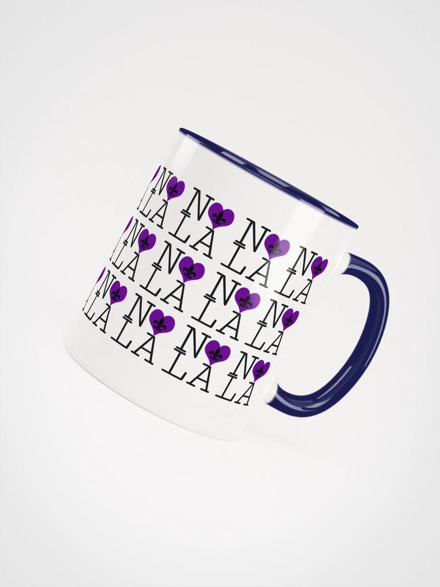 I LOVE NOLA **LEGACY COLOR MUG** (PURPLE HEART INFINITY WALL) product image (34)