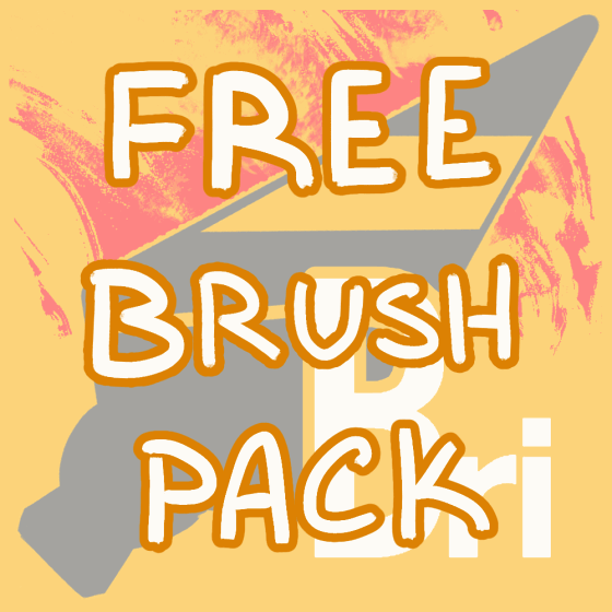 Free Brush Bundle - Clip Studio Paint sample brushes product image (1)