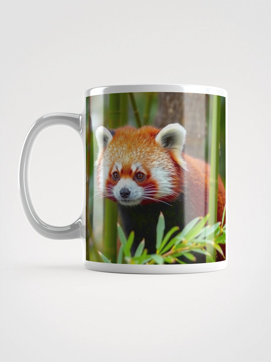 Red Panda Peek – Adorable Wildlife Mug product image (17)
