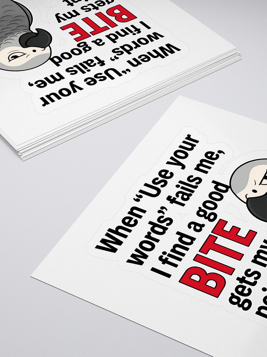 Grey Communication Skills Sticker product image (4)