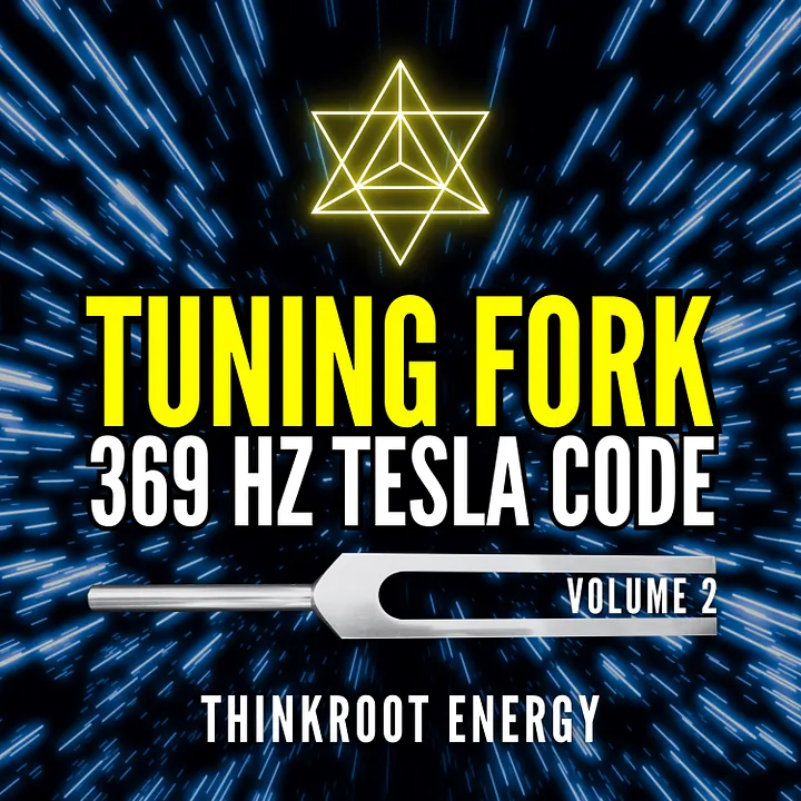 MP3 ALBUM | Tuning Fork 369 Hz Tesla Code: Volume 2 product image (1)