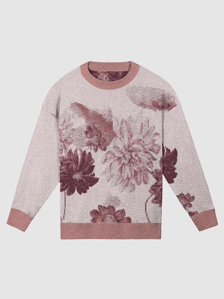 Floral Bliss Relaxed Knit Sweater product image (4)