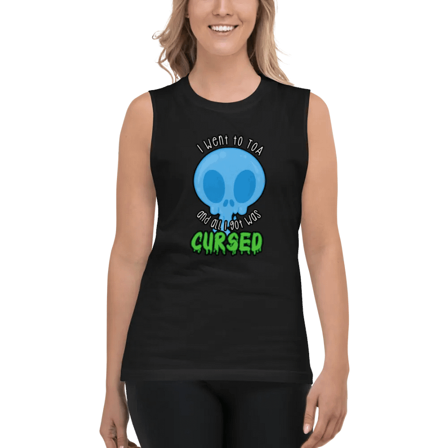 All I Got Was Cursed - Mage - Men's Style Muscle Tank product image (4)