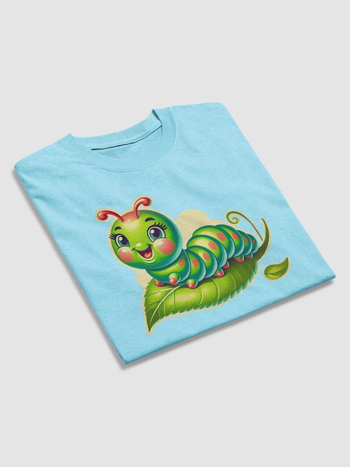 Cheerful Caterpillar Adult Unisex T-Shirt product image (37)