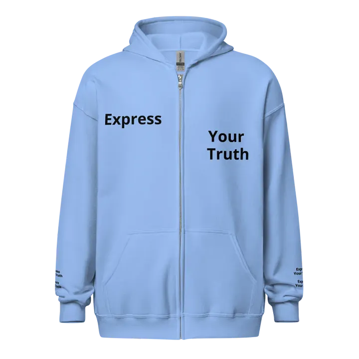Plush Fleece Zip Hoodie product image (1)
