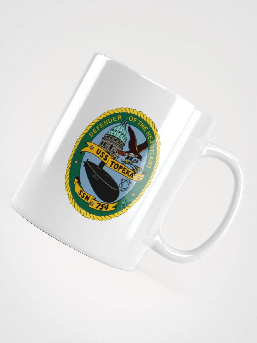 USS Topeka SSN 754 White Coffee Cup product image (4)