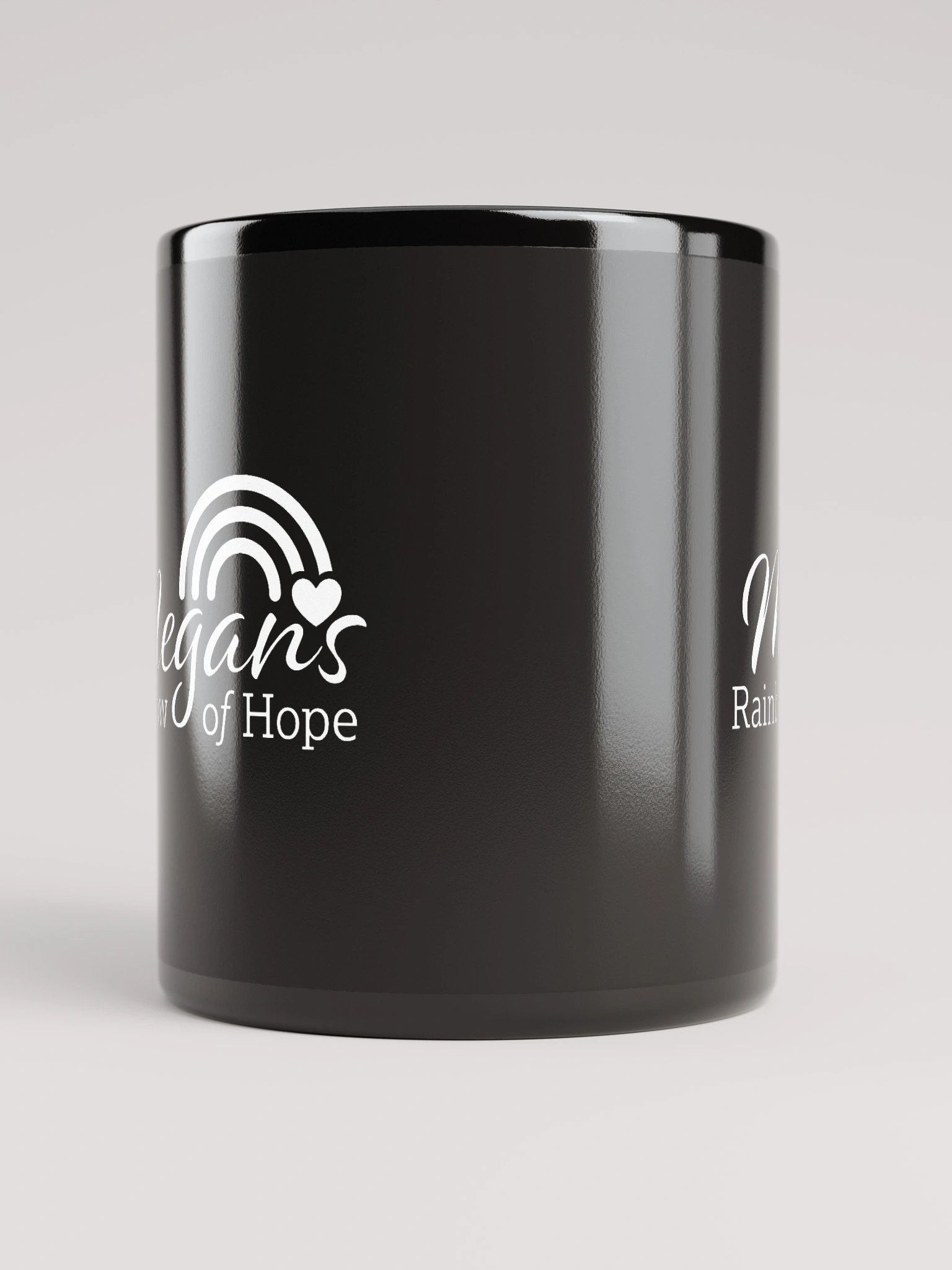 Megan's Rainbow of Hope Black Mug product image (10)