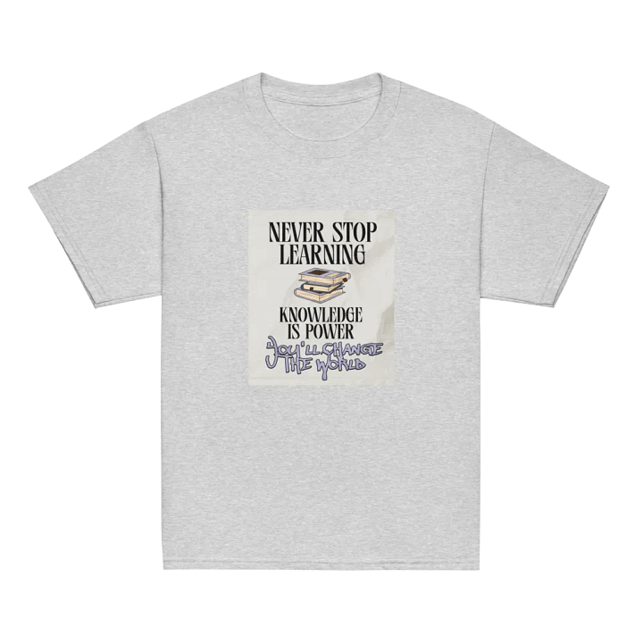 Never Stop Learning Kids' Tee product image (2)