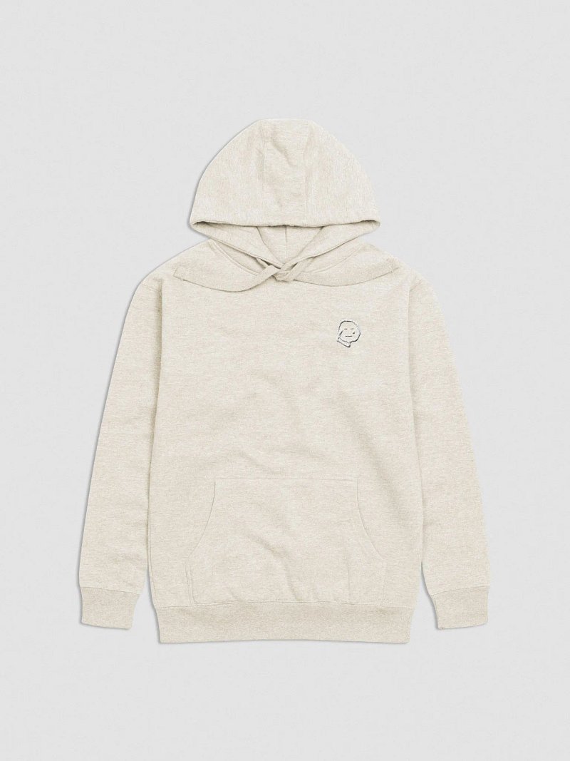 Salute Hoodie - Embroidered (White Logo)