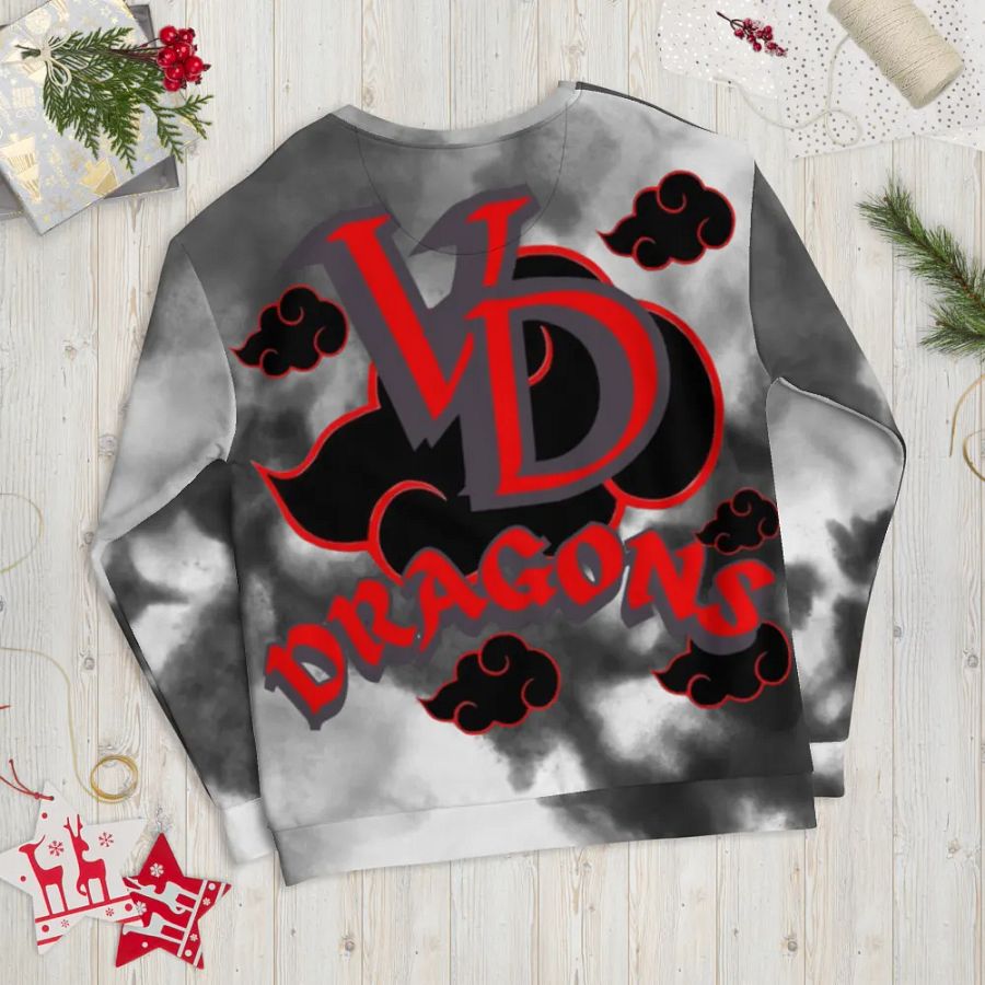 THE BLOOD RED RAIN CLOUD overcast sweatshirt product image (12)
