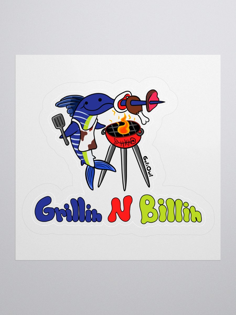 Grillin N Billin Sticker product image (2)