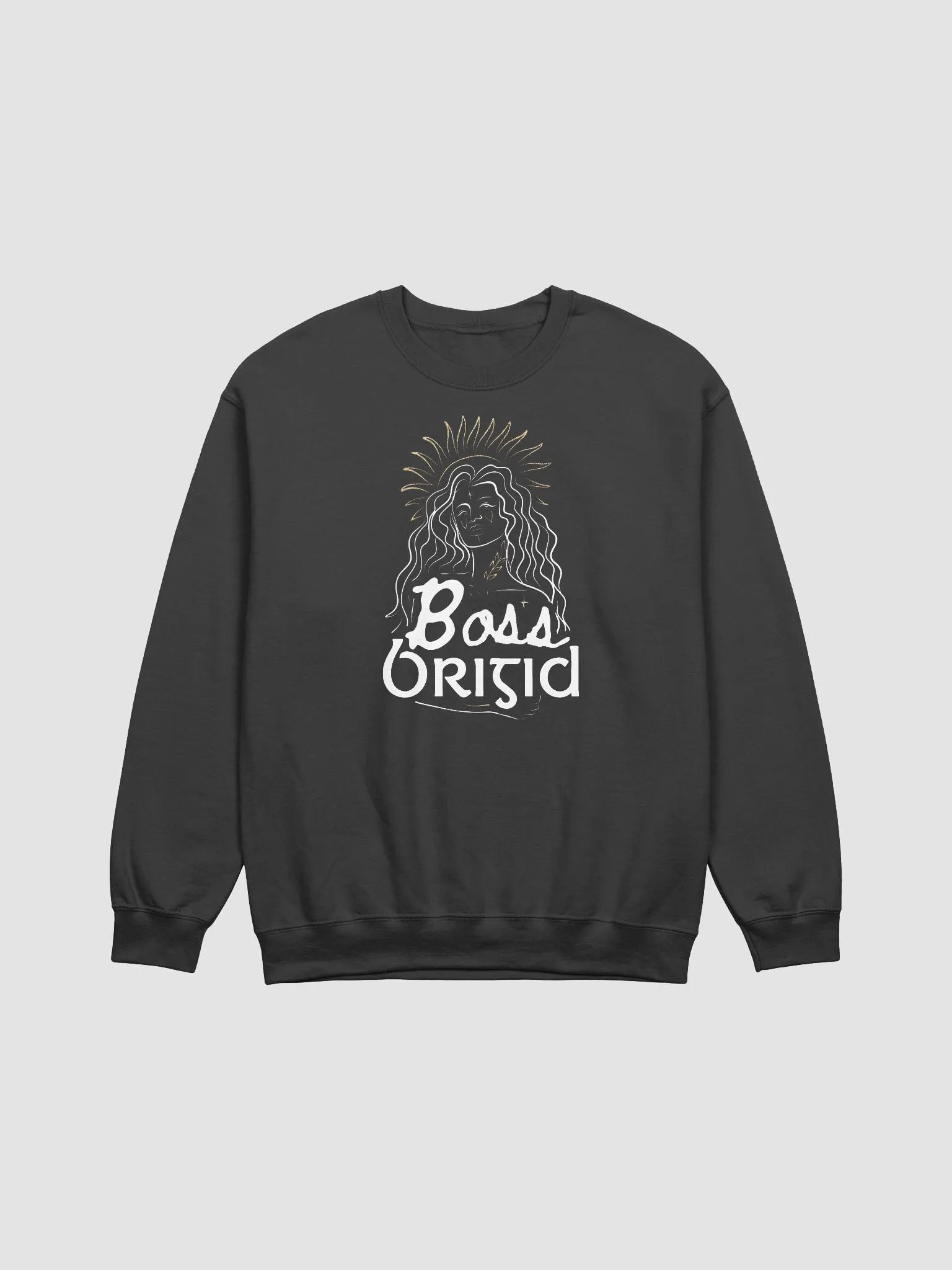Boss Brigid ☘️ Classic Crewneck Sweatshirt in Black product image (6)