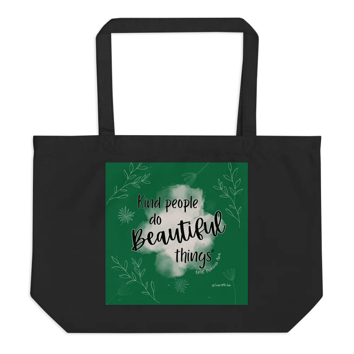 KPDBT - XL Green Square Tote product image (1)