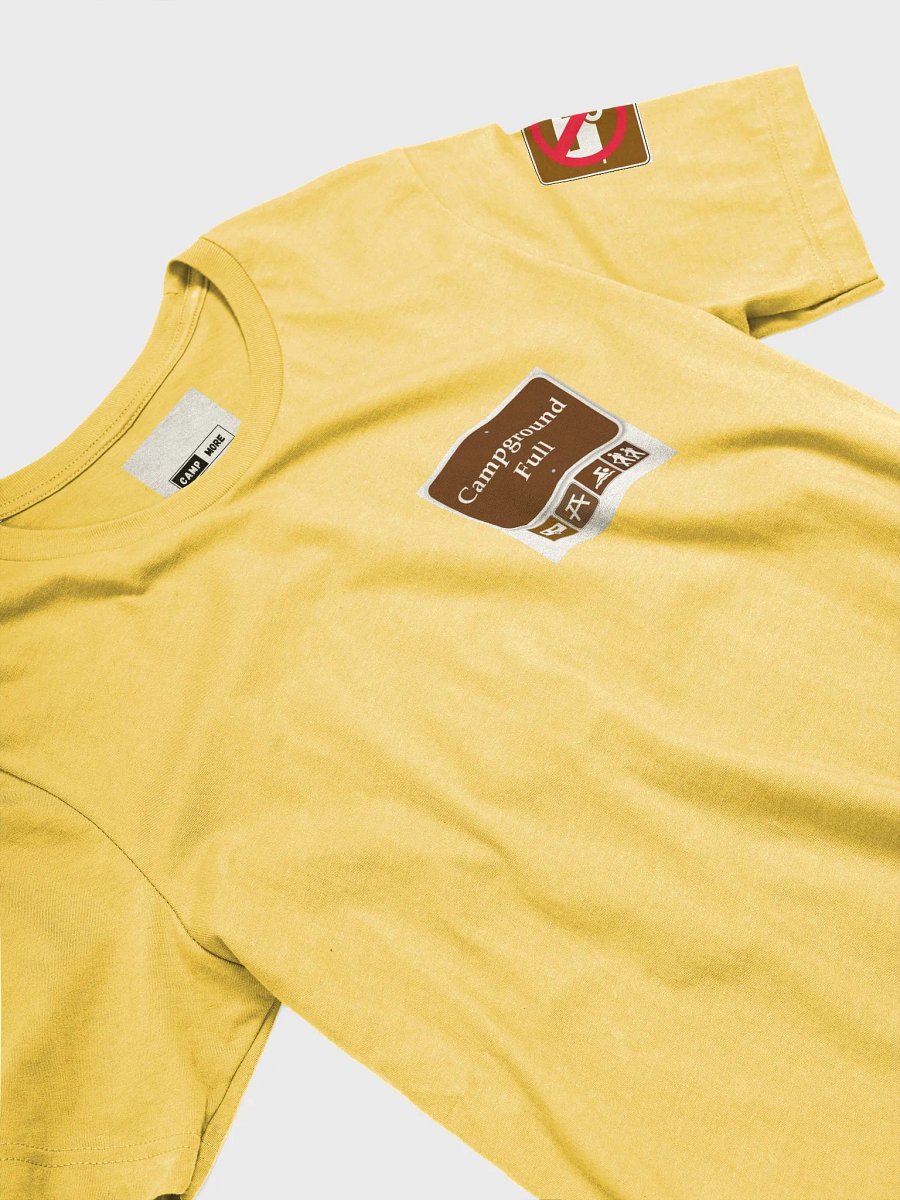 Campground Full T-Shirt (Yellow) product image (3)