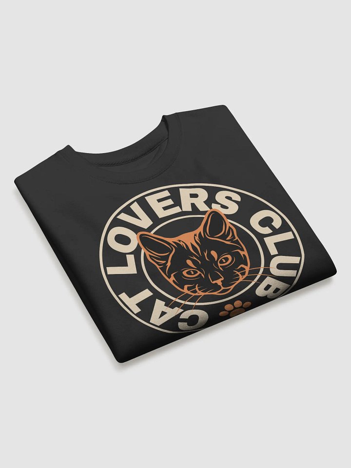 Cat Lovers Club Premium Cotton Sweatshirt product image (2)