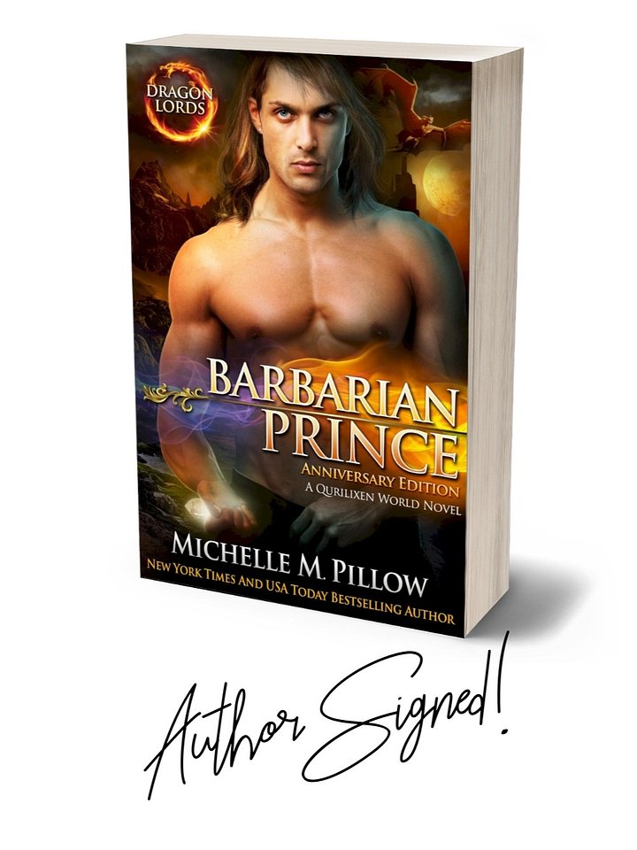 SIGNED: Barbarian Prince (Dragon Lords #1) Paperback product image (1)