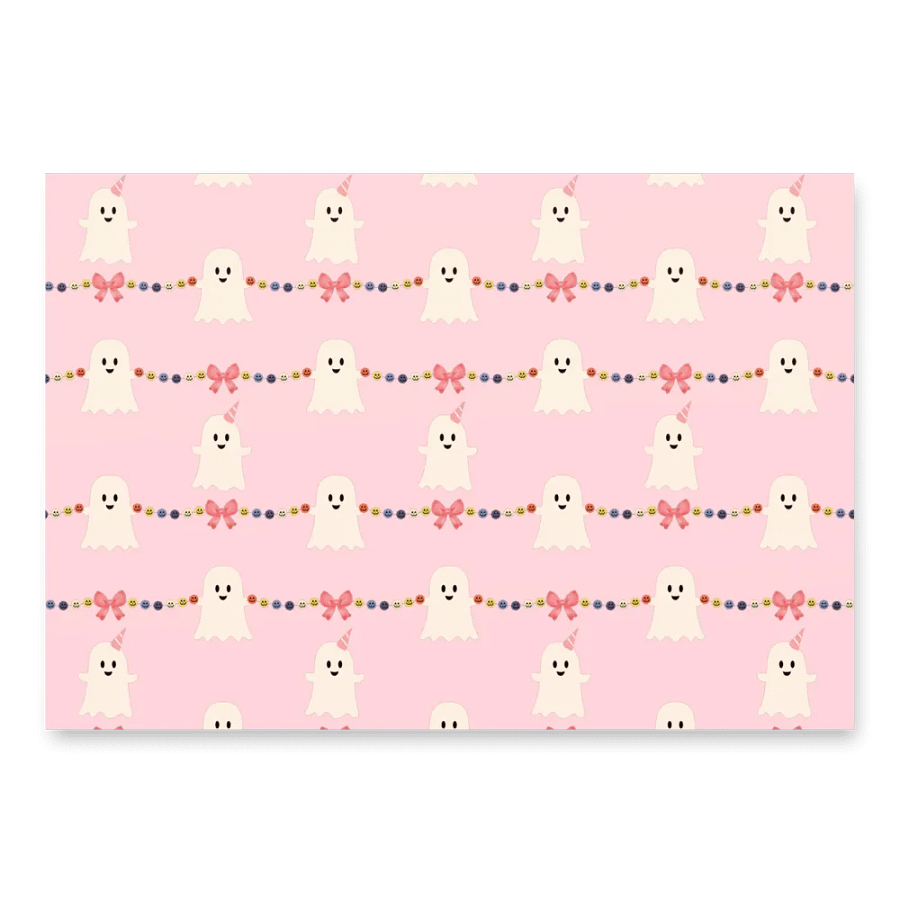 Cute Spooky Ghost Wrapping Paper Set product image (5)