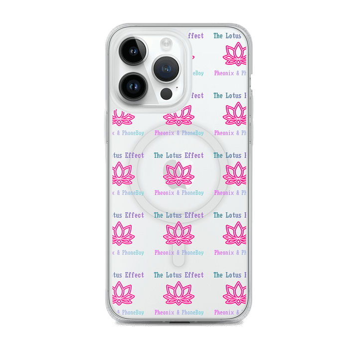 Lotus Effect Clear IPhone Case product image (2)
