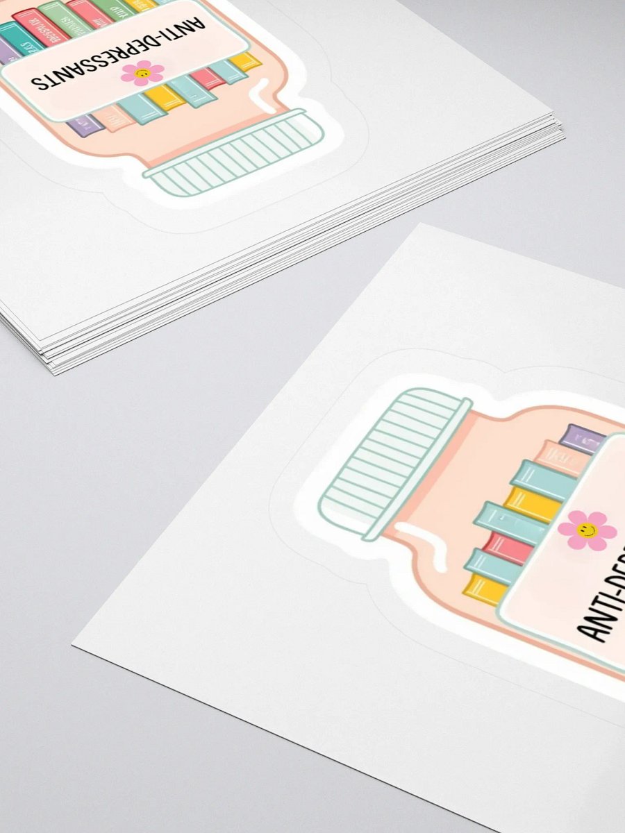 Anti-Depressants Bookish Sticker product image (12)