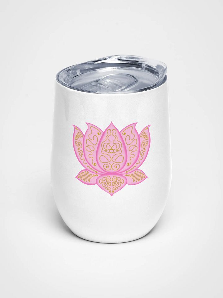 Lotus Elegance Wine Tumbler product image (1)