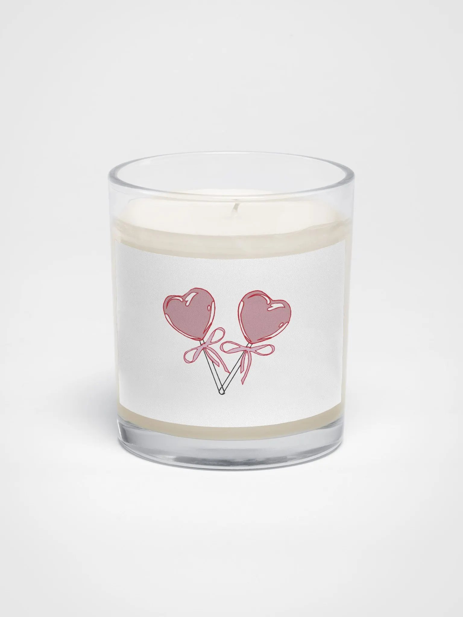 Lollipop Heart-bow | Candle product image (1)