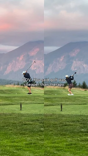 10/10 wouldn’t change a thing. The travel’s a bonus — but getting outside together, laughing, and chasing little white balls?...