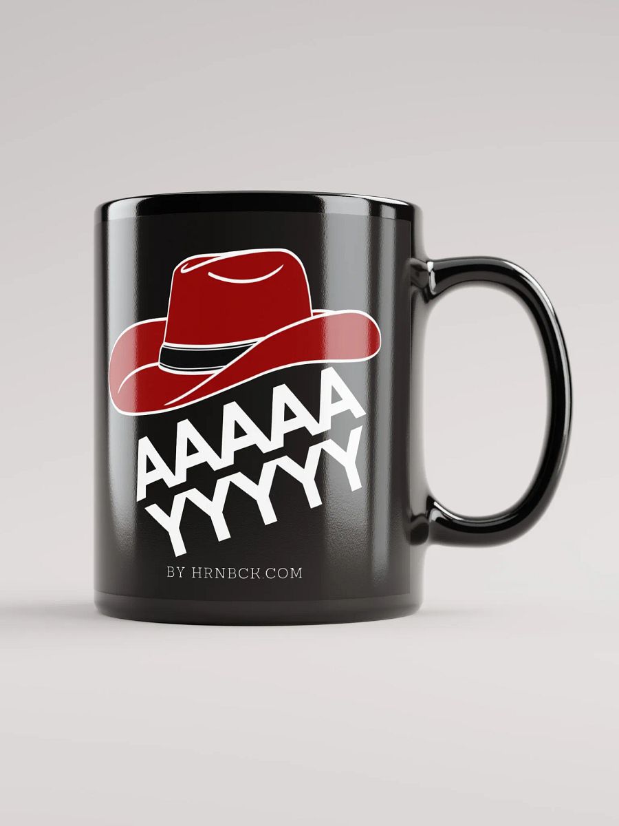 HRNBCK MUG – AY! Black Edition Two product image (1)