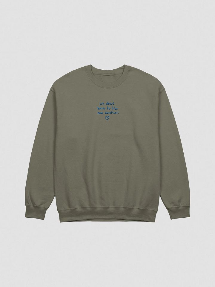 ONE ANOTHER (royal) embroidered crewneck product image (2)