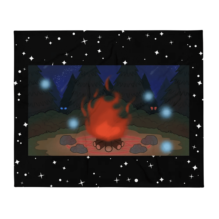 Throw Blanket - Cryptid Summoning Circle - Full product image (1)