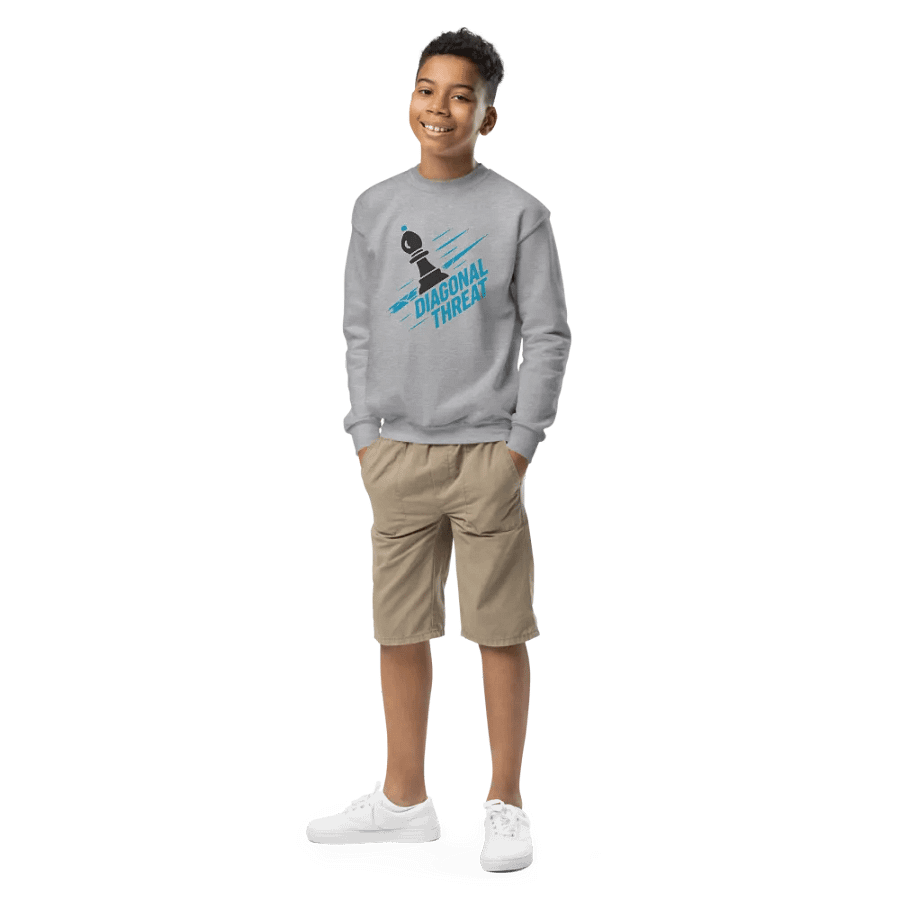 Diagonal Threat - Youth Sweatshirt product image (1)