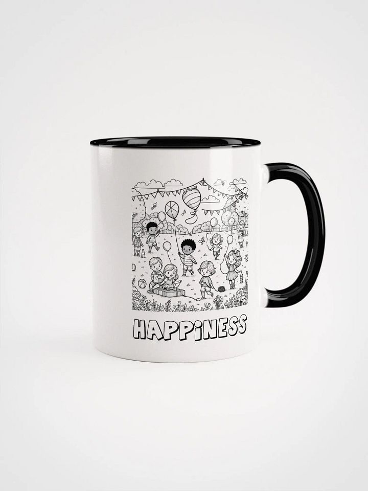 Happiness’ Radiant Bloom Coloring Book Mug product image (1)