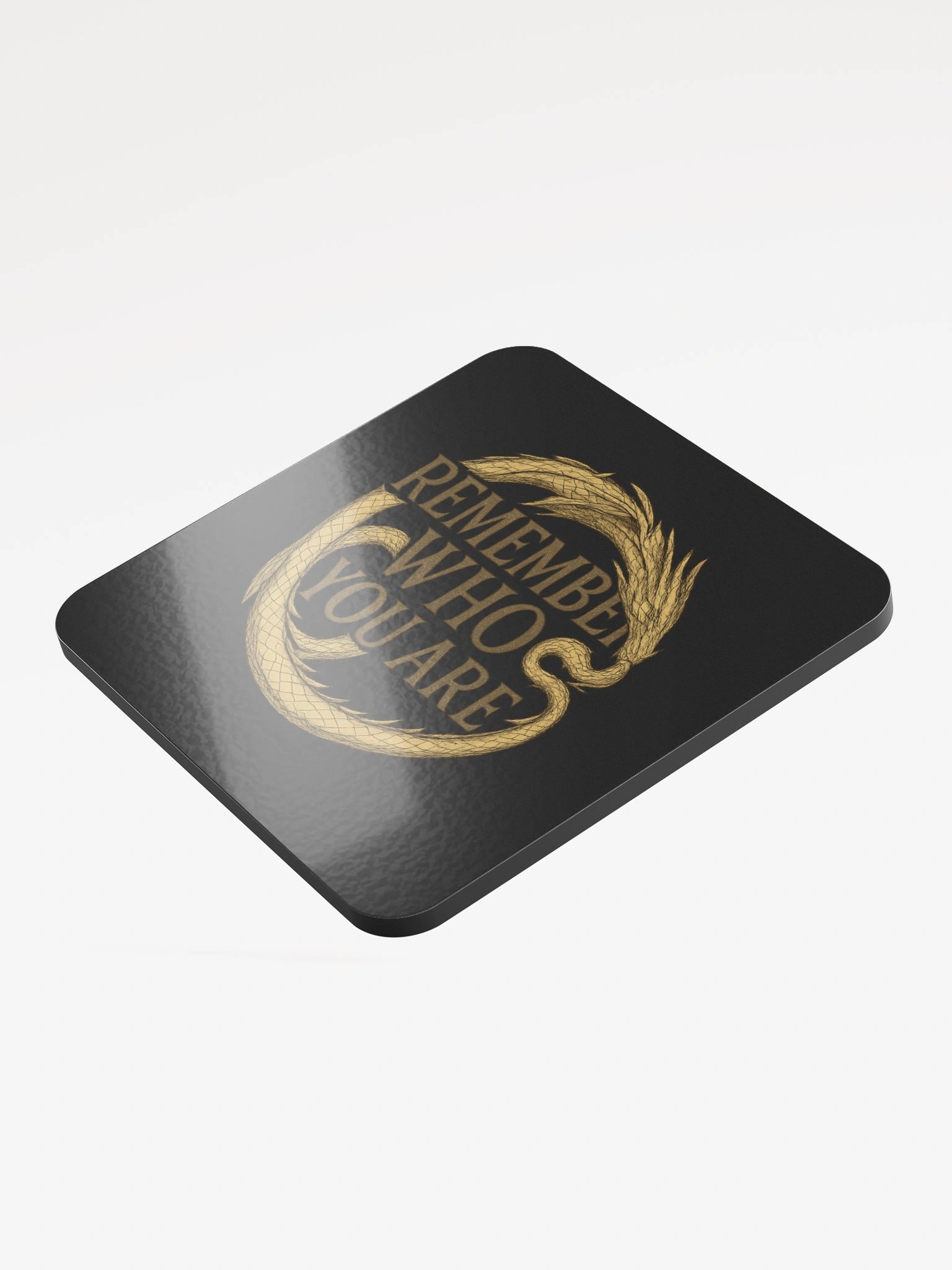 🔥 "Remember Who You Are" Flame Coaster – A Daily Dose of Power 🔥 product image (3)