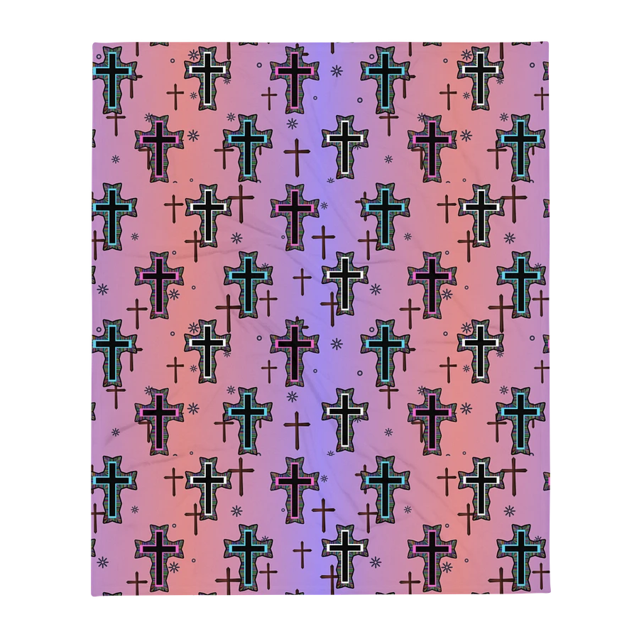 Multicolored Cross Blanket product image (3)