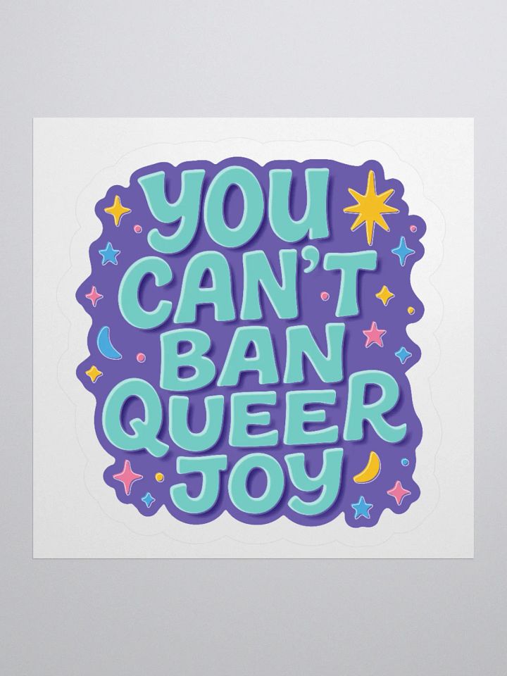 Queer Joy Sticker product image (1)