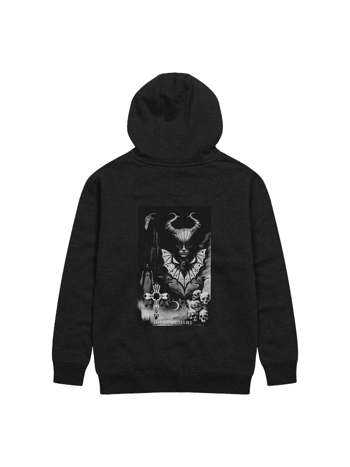 Misty Gothic Vision Black Unisex Hoodie product image (1)