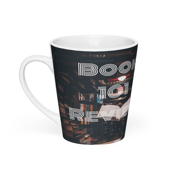 Book 101 Review Latte Mug product image (1)