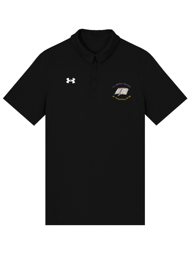 KJBRD Radio Men's Polo: Biblical Comfort & Style product image (1)