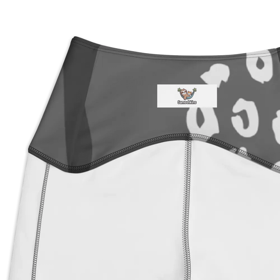 Flowing Grey Camo Leggings with Pockets product image (3)