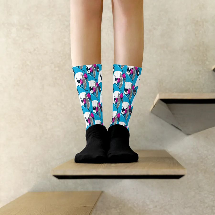 Shark Stabby Socks product image (8)