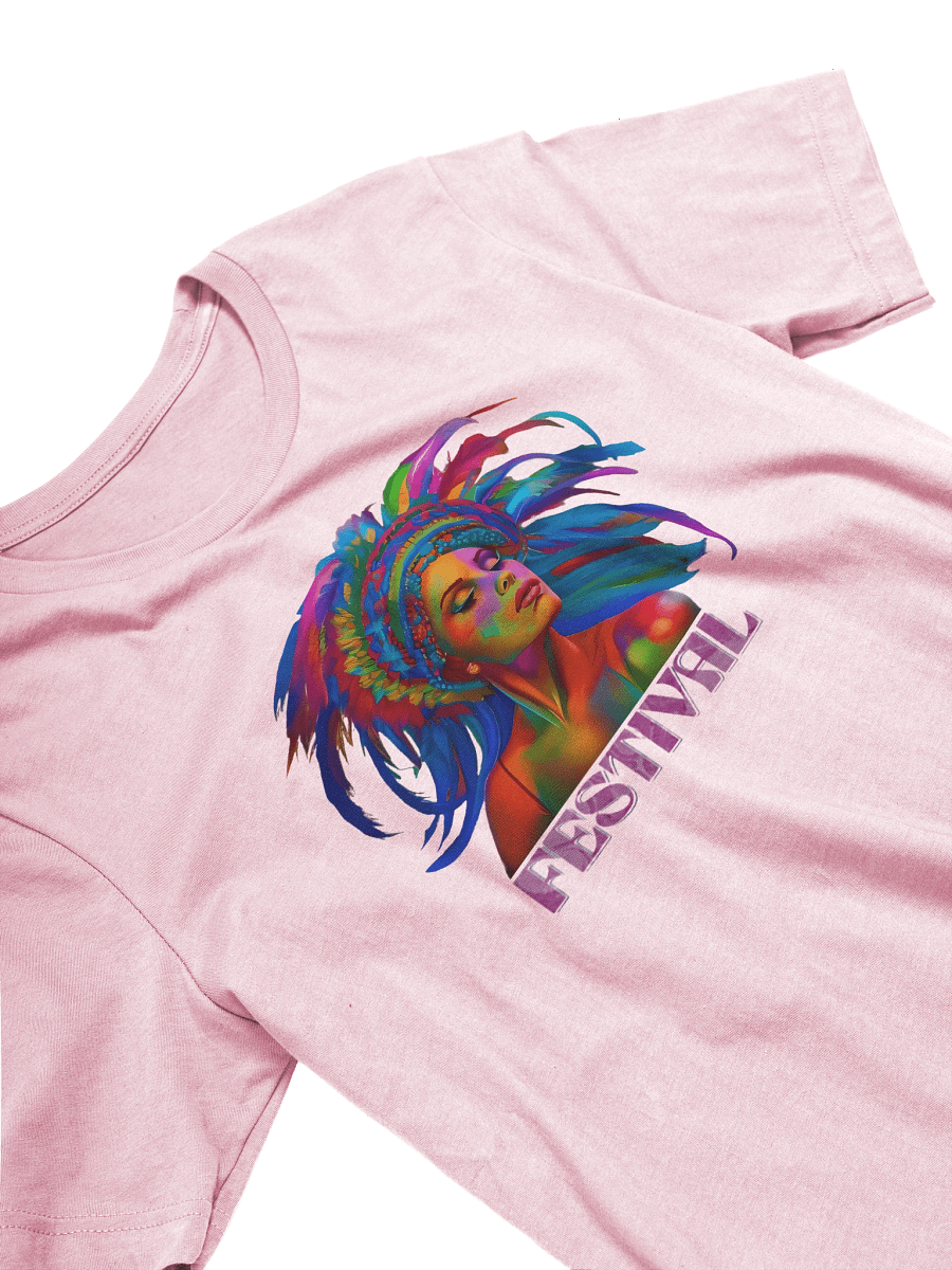 Festival Dreams Feathered T-Shirt product image (2)